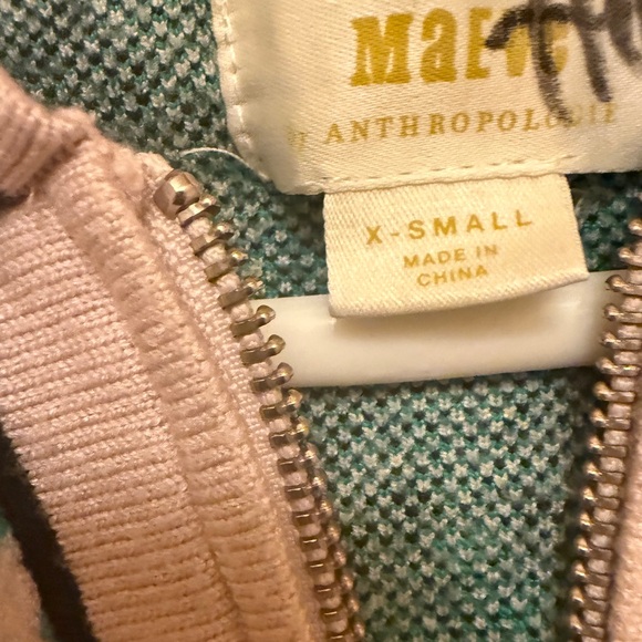 Anthropologie Maeve Harriet Zip Cardigan Sweater Rare - Picture 9 of 11